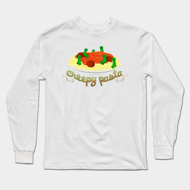 Creepy Pasta Long Sleeve T-Shirt by ChelsieJ22